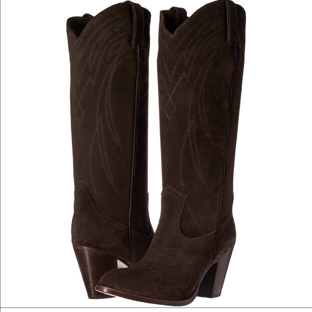 FRYE Women's Ilana Pull-On SHOVN Western Boot 9M